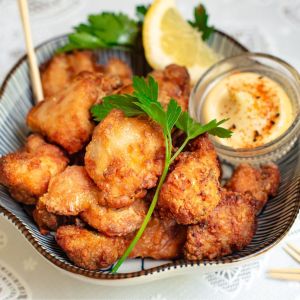 Air Fryer Chicken Karaage (Japanese Fried Chicken)