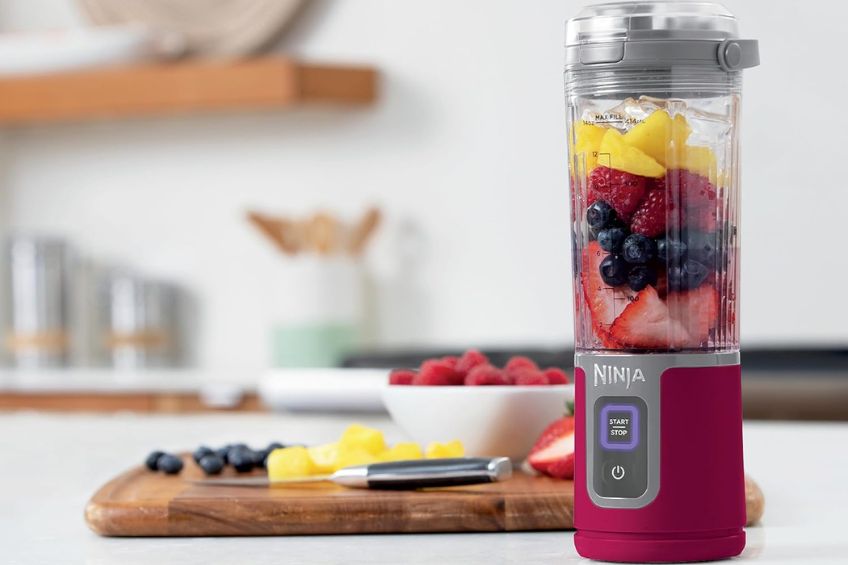 Ninja Portable Blender on kitchen counter