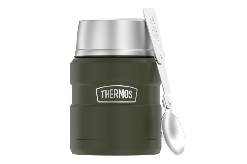 Thermos Stainless King Food Jar with Folding Spoon