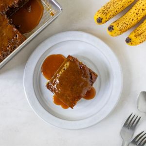 Sticky Toffee Banana Cake