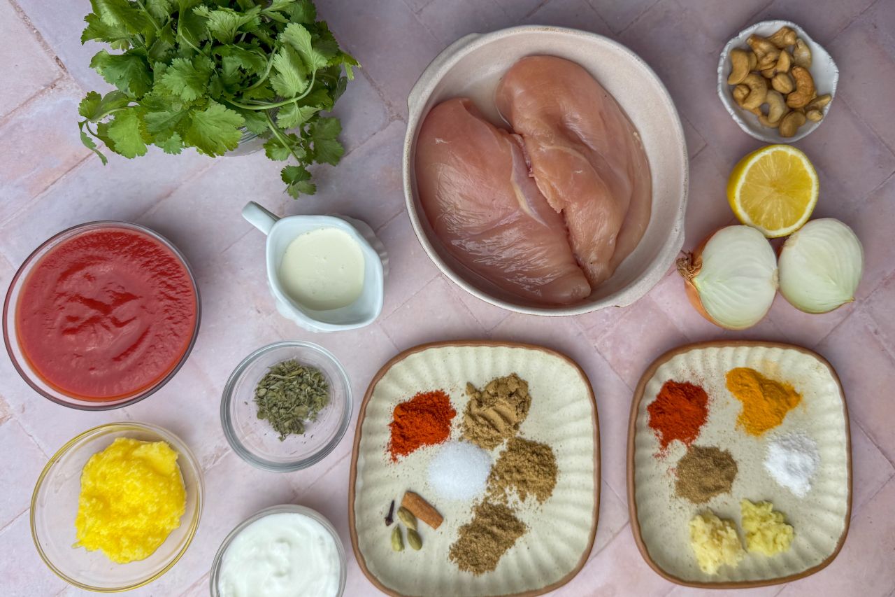 Butter Chicken prep