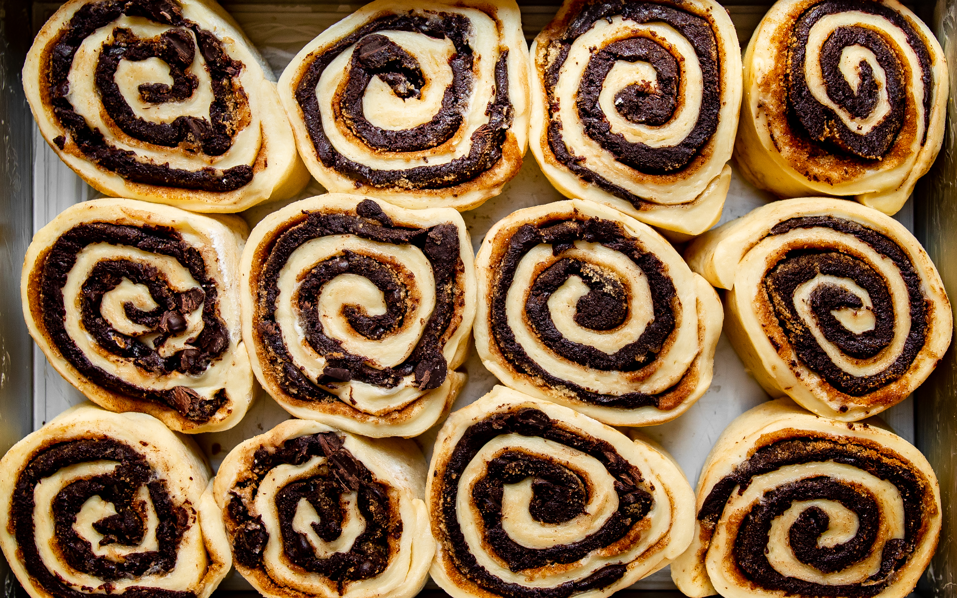 Cookie dough cinnamon rolls