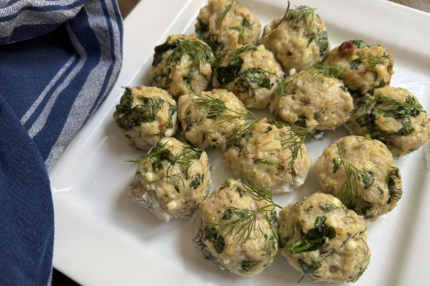 spinach feta meatballs final